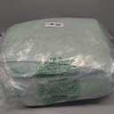 Exclusivo Mezcla Ultrasonic Full Queen Quilt Bedding Set, Lightweight Mint Green Bedspreads Soft Modern Geometric Coverlet Set for All Seasons (1 Quilt and 2 Pillow Shams)