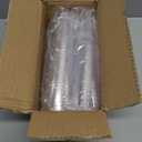 Qeirudu 5.5 oz Plastic Champagne Flutes, 40 Pack Disposable Champagne Glasses Clear Mimosa Glasses for Valentine's Day, Weddings, Buffets