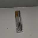 YXQ 12Pcs Tube Brush Kit Stainless Steel/Brass Round Wire Pipe Cleaner Long-Handle Metal Bristle Cleaning for Auto Parts, Bottles, 12 inch X 6mm/8mm/10mm/12mm/15mm/20mm