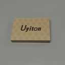 Uyiton Compatible with iPhone 17 Pro Camera Lens Protector - [Not Easy to Break][Strong Adsorption][Case-Friendly] Metal Tempered Glass Rear Camera Screen Cover - Silver