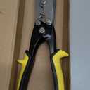 Snap Lock Punch Tool for Sheet Metal, 9Gutter End Cap Crimper Tools for Vinyl and Aluminum Siding, End Cap Crimper, Vinyl Siding Tools for Sheet Metal Ccorner Notcherl