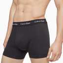 Calvin Klein Men's Cotton Stretch 3-Pack Boxer Brief (Black, L)