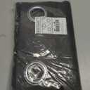 NICETOWN Dark Grey Sheer Curtains 90 inches Long 2 Panels, Grommet Top Soft Voile Sheer Airy & Lightweight Window Treatment for Boys Room/Living Room, W54 x L90