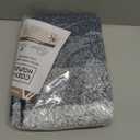 COSY HOMEER Bathroom Rugs 24"x17", Ultra Soft Absorbent Bath Mat with Non-Slip TPR Backing, Machine Washable Shaggy Rug for Bathroom Floor, Dark Blue