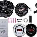 30-4110 UEGO Air Fuel Ratio Gauge 52mm with 4.9 LSU Sensor, wideband Sensor WideBand A/F Ratio UEGO O2 Controller Gauge Kit