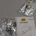 Heavy Duty Lid Stay Hinges Folding Lid Support Hinge,Perfect for Cabinet,Closet,Wardrobe or Toybox 110 Degree (Heavy Duty Style 1 Pair)