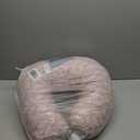 Momcozy Original Nursing Pillow for Breastfeeding-Pioneering Safety Fence- Wider Feeding Pillows for More Support for Mom & Baby- Easier Nursing & Hand Free- Fit for All, Removable Cotton Cover (Light Pink)