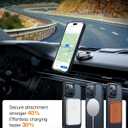 TORRAS Magnetic Shockproof for iPhone 16 Pro Max Case, [Fit for MagSafe] [Military-Grade Drop Tested] Translucent Slim Protective for iPhone 16 Pro Max Case Anti-Fingerprint Anti-Scratch, Black