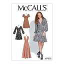McCall's Patterns M7802E5 McCall's Women's Open Neckline Dress Sewing Patterns, Sizes 14-22, 14-16-18-20-22, White
