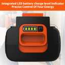 Powilling 40 Volt 3.5Ah Lithium Replacement Battery for Black and Decker 40V Battery LBX2040 Compatible with 36V/40V MAX Black and Decker Power+ Tools