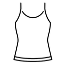 IECCP Women’s White Sleeveless T-Shirt – Size M, Stretchy Active Top, Lightweight Sportswear