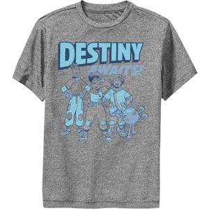 Disney Strange World Destiny Awaits Boys Short Sleeve Tee Shirt (X-Large, Charcoal Heather)