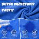 Super Absorbent Dog Bathrobe, Microfiber Bath Robe Towel for Fast Drying, Cozy Fit, Adjustable Belly Strap, Unique Dinosaur Design Dog Drying Coat for Bath, Rainy Walks & Cold Weather XL