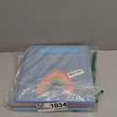 Cube Storage Bins, 6 Pack 11 Inch Fabric Storage Bins with Handle and Label Window, Foldable Storage Cubes, Colorful Fabric Bins for Kids Room, Classroom Organization and Storage, Clothes, Toys