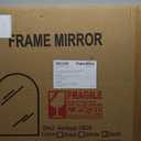 Arched Bathroom Mirror for Wall, Mirror for Vanity,38''x26'' Large Wall Mounted Mirror, Metal Frame (38''x26'', Gold)
