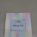 Satin Pillowcase Gift Set with Silk Satin Sleep Mask 4 Scrunchies, 2Pack Standard Size Pillow Cases Luxury Sleeping for Women Wife Birthday Valentines Day Gifts for Her Girlfriend (Pink Champagne)