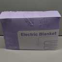 Electric Blanket Full Size 72" x 84" Flannel Heated Blanket,10 Hours Timer Auto-Off,4 Heating Levels, for Bedroom Office Couch, Grey