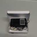 Pocket AM FM Radio Portable Digital Tuning Radio with Best Reception - Hapito Personal Small Transistor radios with Sterio Earphone, Rechargeable Battery and Lock Screen for Walk/Gym (Black)