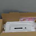 KIXINWA Frozen Princess Tent for Girls, Kids Play Tent with LED Small Snowflake Lights, Castle Playhouse Tent for Children Toddlers Indoor Outdoor Games, 55×53 Inches