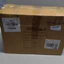 Picnic Basket for 4 Persons with Waterproof Picnic Blanket and Insulated Cooler, Large Wicker Picnic Basket for Camping, Outdoors, Valentine's Day, Christmas, Birthday, Wedding Gift (Red and White Small Plaid)