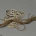 36PCS Wooden Easter Ornaments to Paint, 6 Styles DIY Blank Unfinished Wood Egg Cutouts Ornament for Crafts Hanging Decorations Happy Easter Hallow Egg Rabbit Bunny Butterfly Flower Hen (Large)