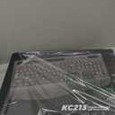 Wireless Keyboard with Wrist Rest, Full-size Ergonomic Keyboards with Phone Holder, Sleep Mode, 18 Multimedia Keys, Numeric Keypad, Silent 2.4GHz Cordless Keyboard for Mac/Windows/Computer/Laptop/PC