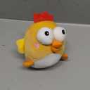 Interactive Dog Toys, Squeaky Moving Ball Toy with Jumping & Music Modes, Rechargeable Plush Chew Toys for Small/Medium/Large Dogs to Keep Puppy Busy Pet Toys (Chick)