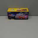 JOYIN LED Fire Truck Toy for Toddlers - LED Projections & Sirens, Bump and Go Fire Engine Trucks with Mode Switch & Volume Control, Kids Firetruck, Boy Toys, Christmas Birthday Gifts for Grandkids