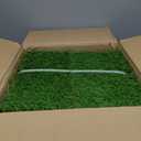Windyun 32 Pack Artificial Grass Turf Interlocking Deck Tiles 12" x 12" Thick Synthetic Square Fake Interlocking Turf Self Draining Grass Tiles for Patio Indoor Outdoor Floor Decorations