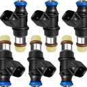 Fuel Injectors for Buick Lucerne 2006-2008,Allure 2005-2009,LaCrosse 2005-2009,for Pontiac Grand Prix 2004-2008 3.8L.OEM#28428452,FJ10575,12576414 (6Pcs)