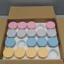 40 Pack Glass Baby Food Storage Containers, 4 oz Leakproof Baby Food Jars with Lids, Small Glass Food Containers for Infant Baby, Freezer & Microwave Safe, BPA Free