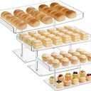 3PCS Dessert Table Display Set, Clear Acrylic Cupcake & Buffet Riser Shelf, Dessert Stands for Cupcakes Pastry, Dessert Display Stands for Weddings, Parties & Events (3 Pack)
