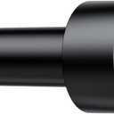 Curtain Rods for Windows 32-90 Inch, 1 Inch Adjustable Black Curtain Rod Set with Brackets, Easy Install