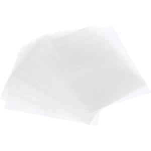 PATIKIL 35x30mm Perforated Shrink Bands, 400 Pack PVC Heat Shrink Wrap Band Fits Cap Diameter 0.59 to 0.83 Inch for Jars Cans, Clear