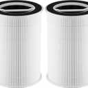P200S/G200S Filter Replcement, Compatible with G200S/G200 and P200S/P200 Pro Air Purifier, 3-in-1 H13 True HEPA and Pre-Filter, 2 Pack