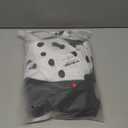 Adult Dalmatian Costume Deville Witch Cosplay Girls Gothic Dress Vintage Print Skirt Party Halloween Outfit for Women (Large, Black)