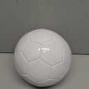 Soccer Ball Size 3 4 5 Pure Color DIY Kids Boy Gift Painting Together with Parents Grandparents or Kindergarten Teacher (White)