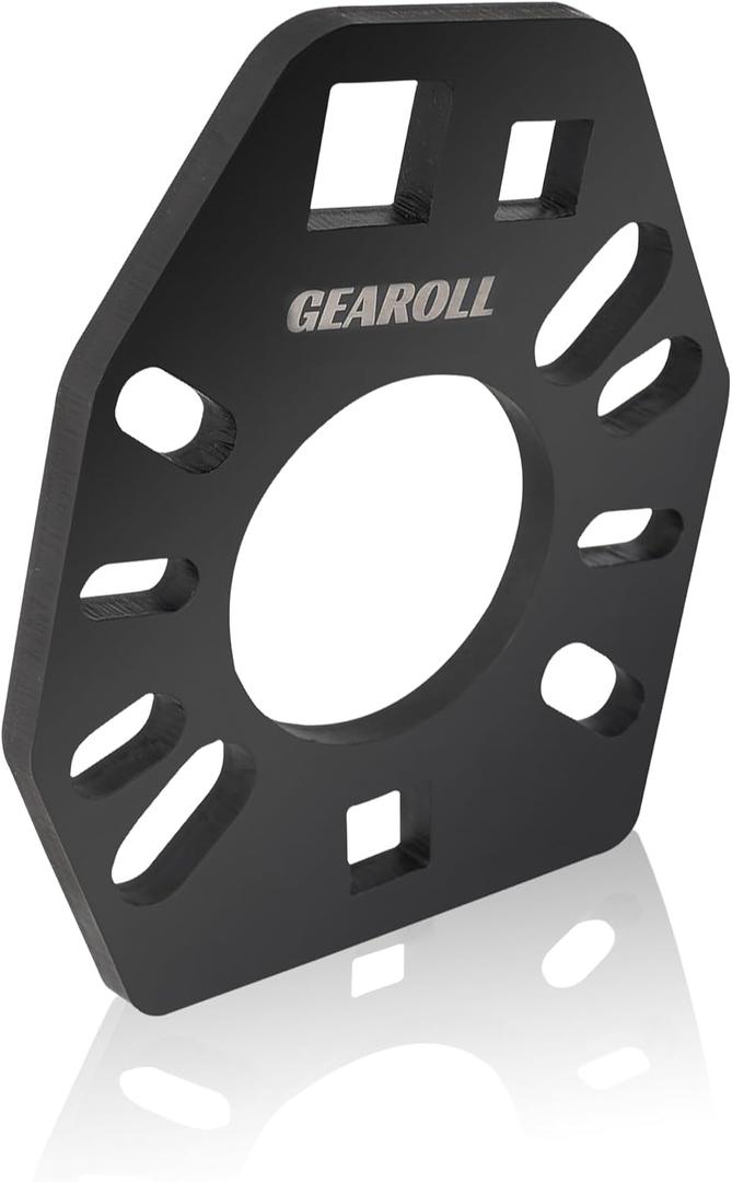 Stainless Steel Pinion Yoke Wrench Tool for Loosening Pinion Flange and Nuts, Fits for Most Sockets Extra 1/2" Hole Fits Most Sockets, Works with Various Styles of Yokes,Axles,Flanges
