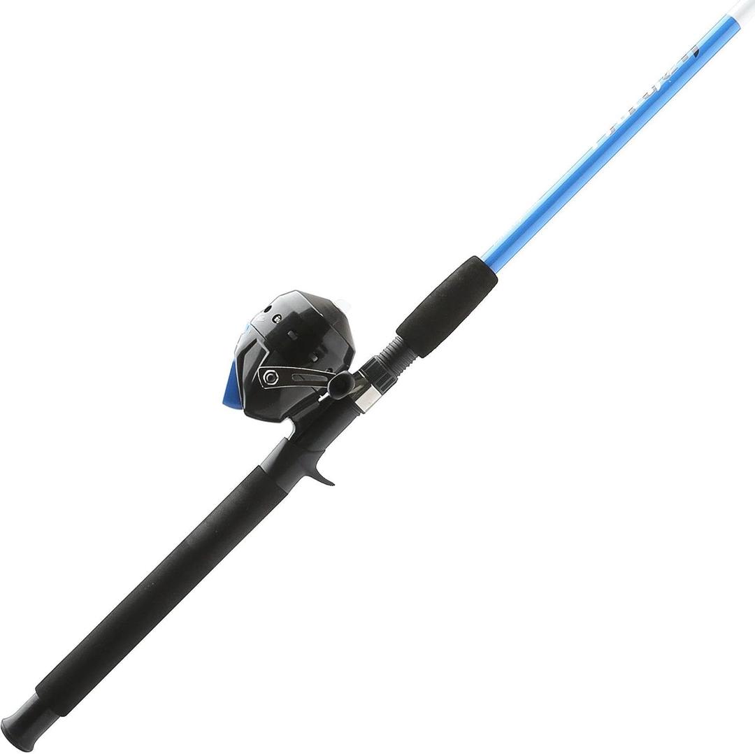 Shakespeare Tiger Spincast Reel and Fishing Rod Combo, 15 Size Reel - 7'10" - Medium - 2pc