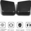 PIUGILH Fit for Hummer H2 2003-2009 Side Air Intake Hood Vent Cover,Side Engine Hood Cover Car Exterior Accessories,2PCS