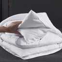 Three Geese Adjustable Layer Goose Feather Pillow,Assemblable Bed Pillow,100% Soft Cotton Cover,Good for Side and Back Stomach Sleeper,King Size,Packaging Include 1 Pillow.