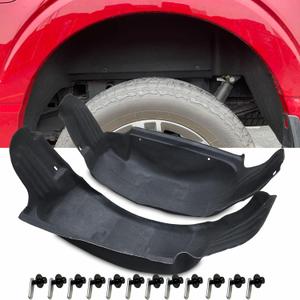 Wheel Well Liner for Ford F150 2021-2025 - Rear Wheel Arch Liners No Drilling Well Guards Tire Inner Fenders for Ford F-150 Exterior Accessories 2025 2024 2023 2022 2021, 2PCS (Not Fit Raptor)