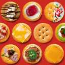 RITZ Fresh Stacks Roasted Garlic Crackers, Travel Snacks, 11.8 oz (8 Multi Snack Packs)