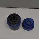 Century Drill & Tool 28406 Empty Drill Bit Index Pod, Holds 29 Bits, 1/16" to 1/2", Twist Lock Storage