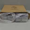 14 Pack Fridge Organizer, Stackable Refrigerator Organizer Bins with Lids, BPA-Free Fridge Organizers and Storage Containers for Fruit, Vegetable, Food, Drinks, Cereals, Clear