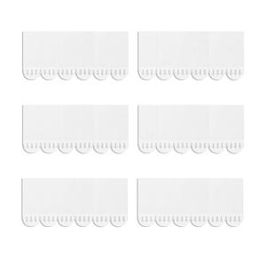 132 Pack Small Replacement Adhesive Strips Refill, Poster Strips, Damage-Free Hanging Strips for Wall Hooks, No Tools Removable Sticky Strips for Home, Office, and Dorm Decor, White Adhesive