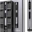 52 in 1 Electric Screwdriver Set,XIAONIAN 3.7V Mini Precision Screwdriver Set with 48 S2 Magnetic Bits,USB-C Charging Cable,LED Light,Small Repair Tool Kit for Phone,Watch,Eyeglasses,PC,Camera,Laptop