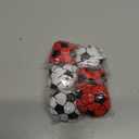 3 x 2Pcs Soccer Footbag Sacks, Plush Footbags Toy, Outdoor Indoor Party Games
