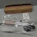FURIDEN Lite Dual-Voltage Curling Iron: 110V-240V 1 1/2 Inch Ceramic Wide Barrel 2-in-1 Curling Iron for Chin Length Hair - Europe Travel for Soft Curls with Clamp