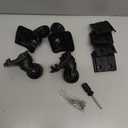 Luggage Wheels Replacement for Suitcase, Spinner Wheels Replacement Parts Roller Suitcase Tourister Travel Trunk Caster Luggage Kit (4 Pcs)